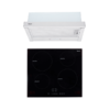 SET เครื่องดูดควันแบบมาตรฐาน รุ่น TNP HD 60 SL PO และ เตาแม่เหล็กไฟฟ้า 4 หัวเตา แบบฝังเฟอร์นิเจอร์ รุ่น TNP ID 4060 DG