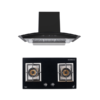 SET เครื่องดูดควันแบบกระโจม รุ่น TNS HD 90 MA/B และ เตาแก๊ส 2 หัวเตา แบบฝังเฟอร์นิเจอร์ รุ่น TNP HB 2079 GB