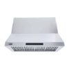 เครื่องดูดควันแบบติดผนัง Tecnoplus รุ่น TNP HD TITAN 120 SS ขนาด 120 ซม.