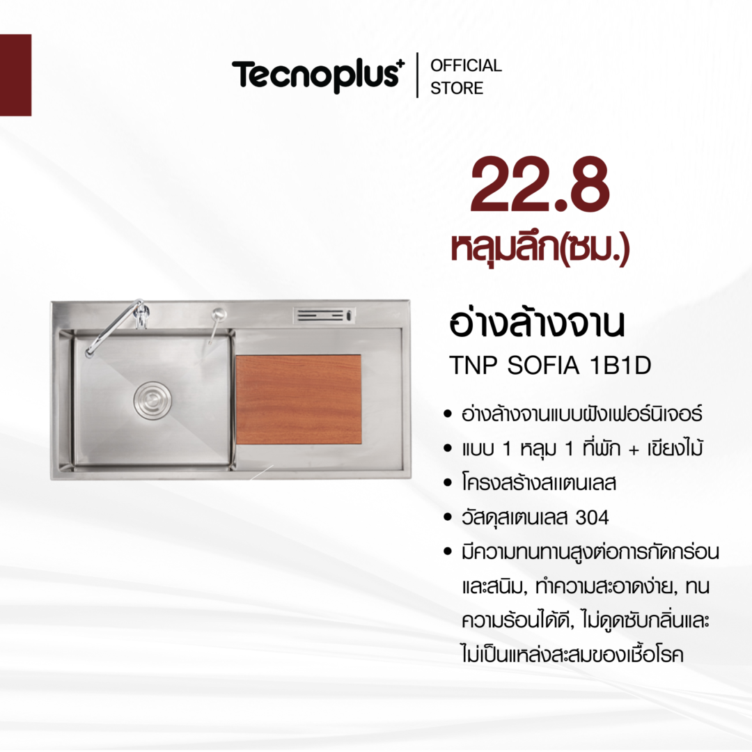 อ่างล้างจานแบบฝัง