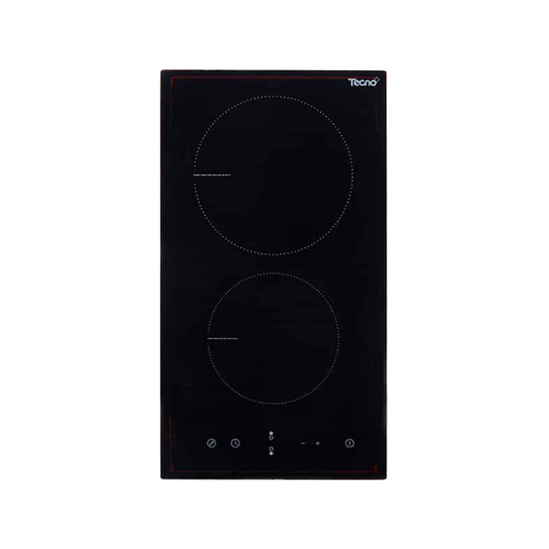 เตาเซรามิคไฟฟ้า 2 หัวเตา แบบฝังเฟอร์นิเจอร์ Tecnoplus รุ่น TNP VT 302 DG