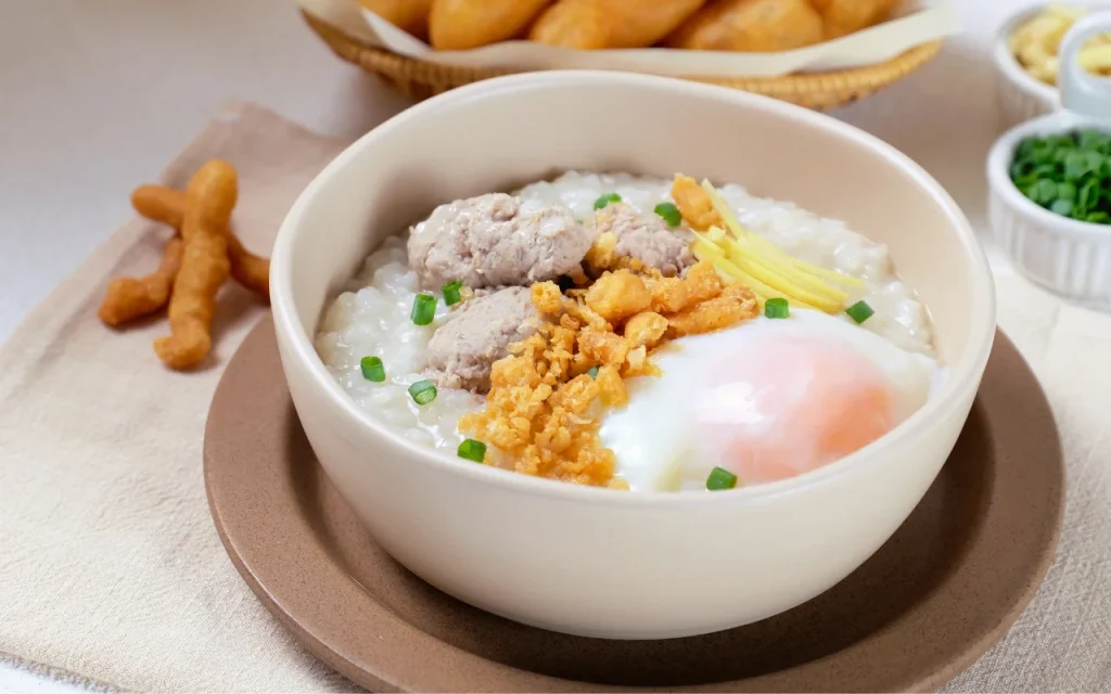 ข้าวต้มทรงเครื่องทำให้อร่อยได้ง่าย ๆ