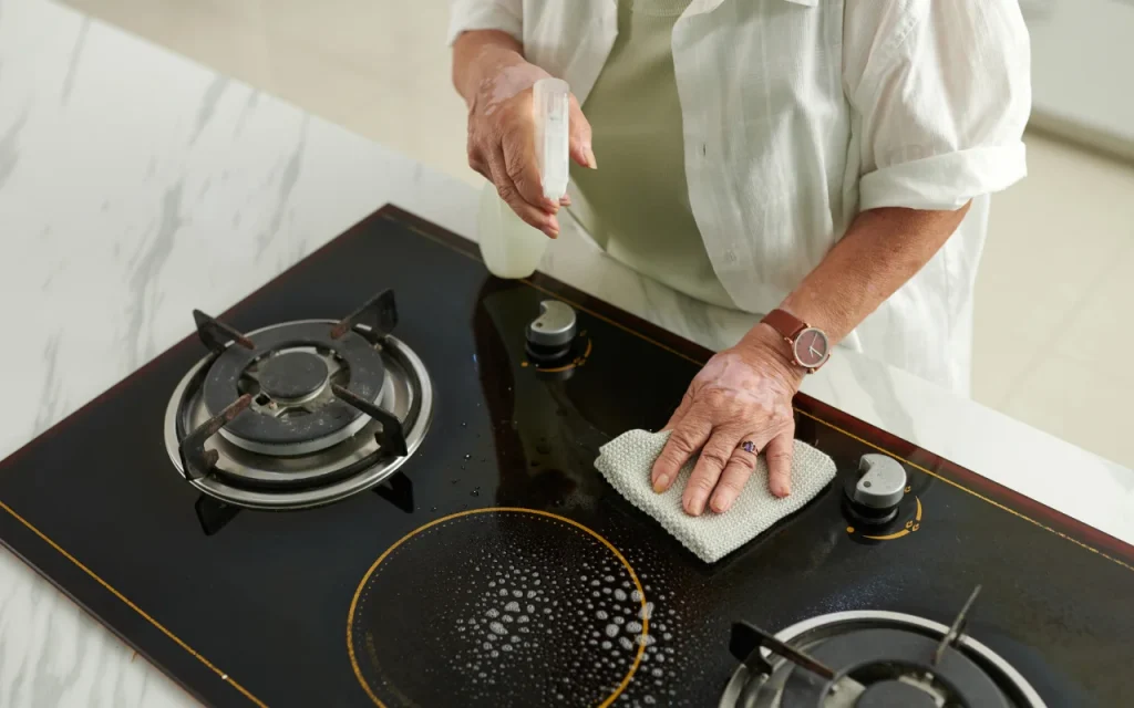 การดูแลรักษาเตาแก๊สให้สะอาด