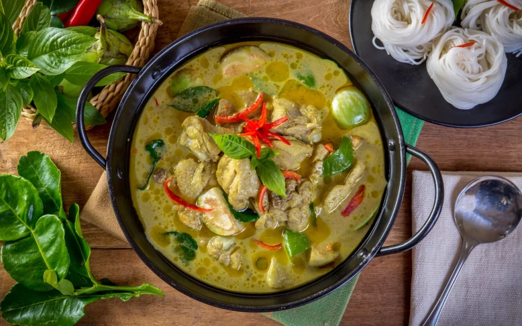 วิธีทำแกงเขียวหวาน