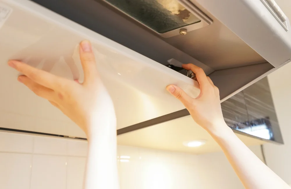 การตั้งเครื่องดูดควัน