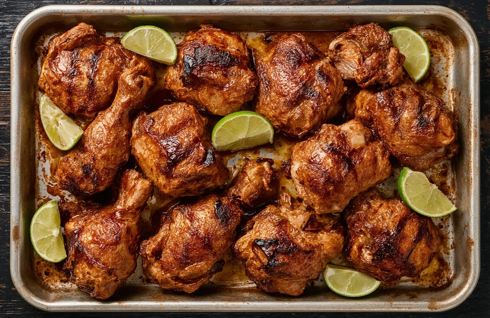 สะโพกไก่อบ