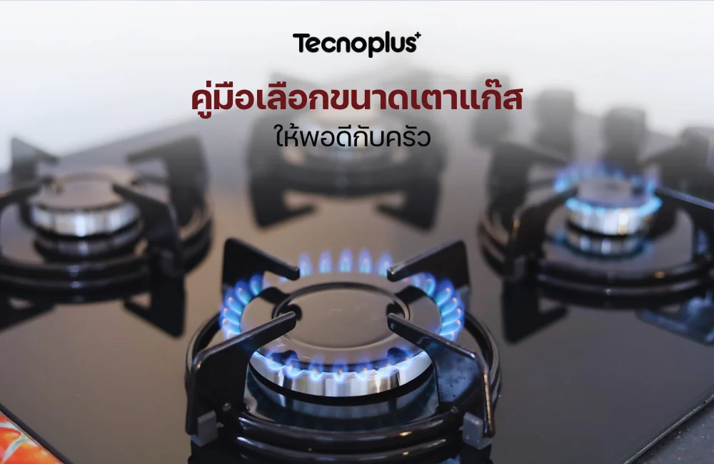 ขนาดเตาแก๊ส